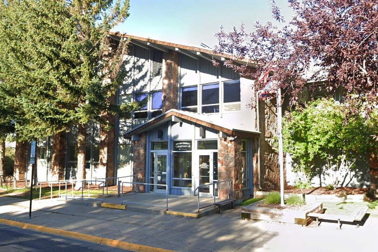 The Teton County Courthouse in Jackson, Wyo.