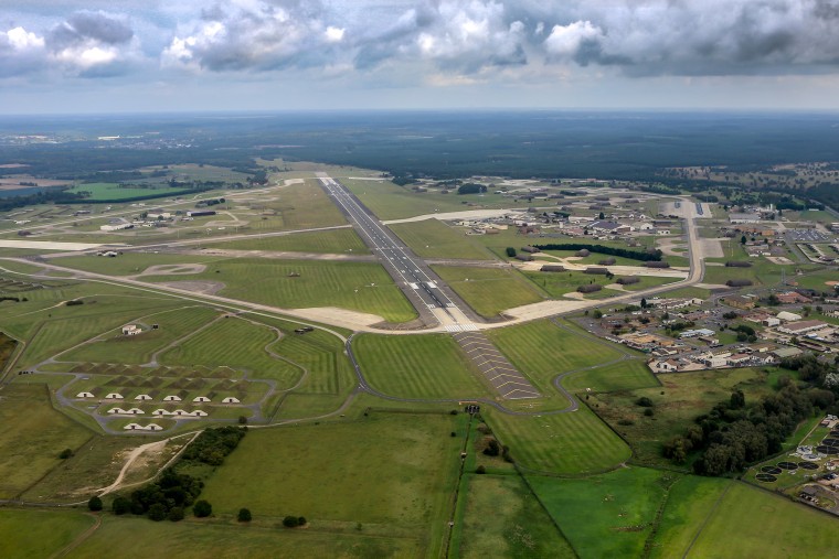 Aerial photograph of RAF Lakenheath