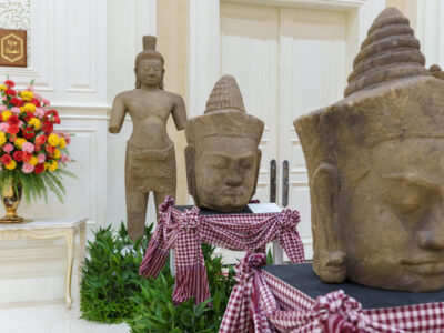 Cambodia celebrates return of dozens of Khmer treasures from the Met and other collections