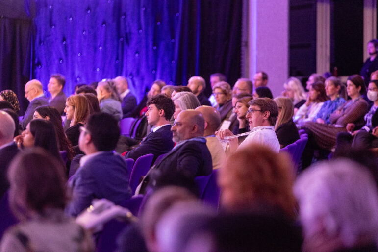 Trust conference crowd shot