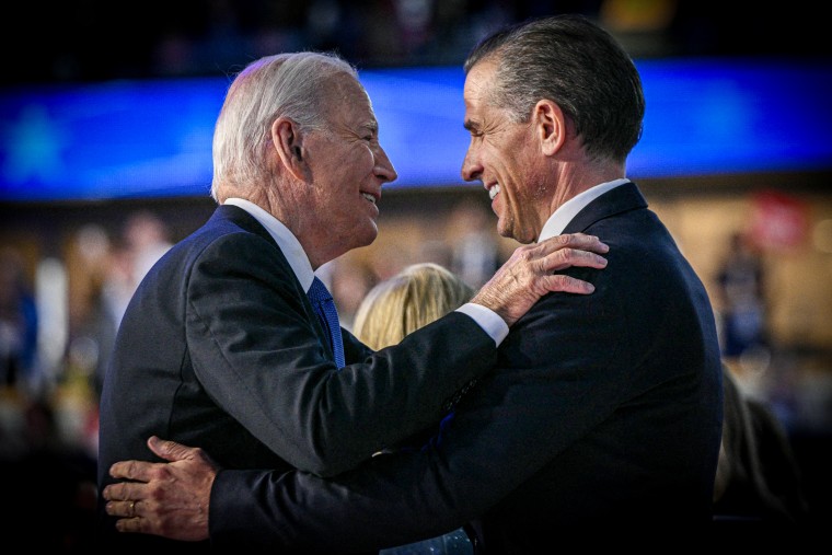 Joe Biden and Hunter Biden.