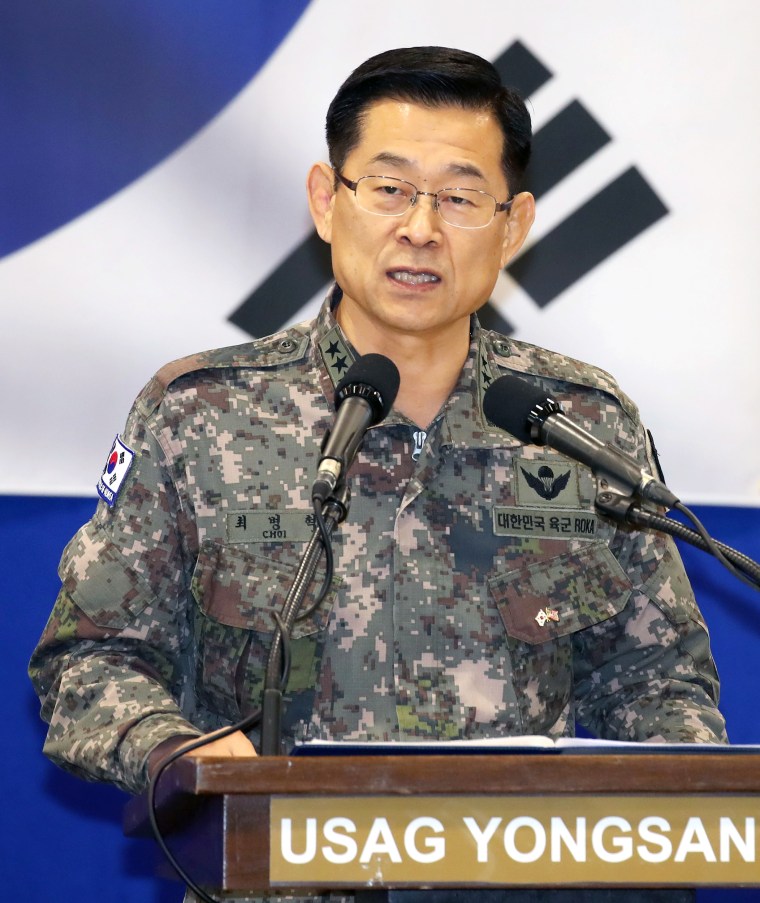 south korea general General Choi Byung-hyuk