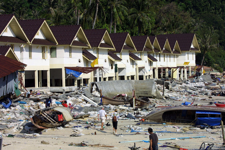 An earthquake measuring 9.0 on the Richter scale struck off the coast of Sumatra, Indonesia, 26 December, and ensuing tsunami and aftershocks have claimed 17,200 lives in the south and southeast regions of Asia.