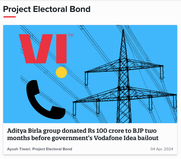 Newslaundry Project Electoral Bond