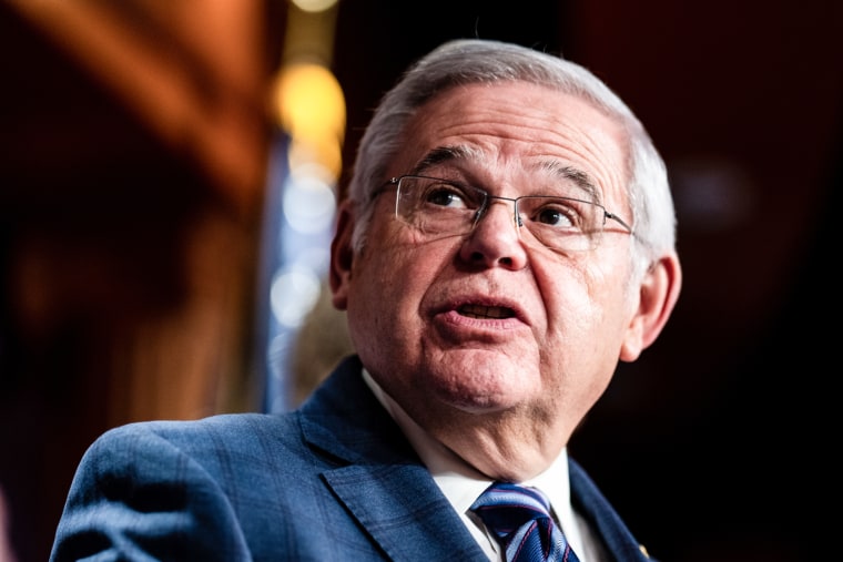 Sen. Bob Menendez speaks