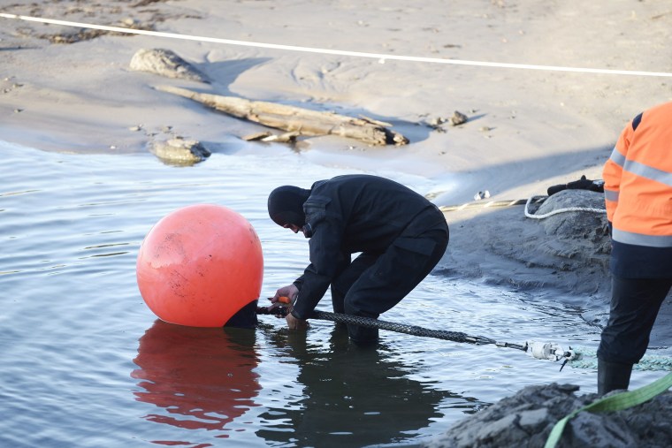 Germany and Finland said November 18, 2024 they were "deeply concerned" that an undersea telecommunications cable linking the countries had been severed and opened a probe, at a time of high tensions with Russia.