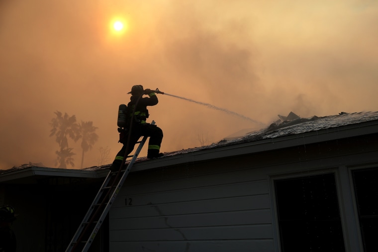 Image: Powerful Winds Fuel Multiple Fires Across Los Angeles Area