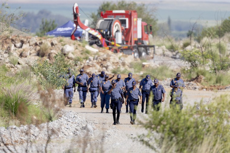 Dozens feared dead in illegal gold mine in South Africa