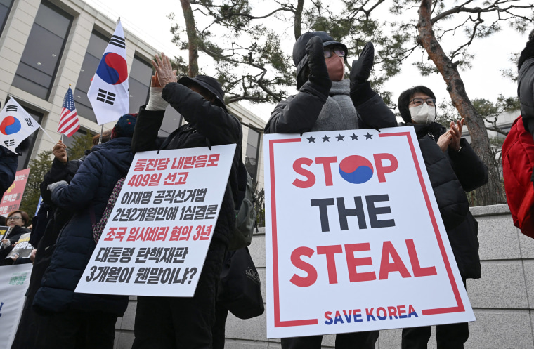 South Korea's Constitutional Court opened the impeachment trial of President Yoon Suk Yeol on January 14 over a failed martial law bid, but quickly adjourned the first hearing after the suspended leader failed to show up. 