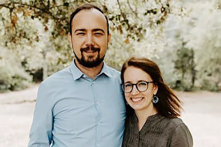 Ryan and Anna Corbett in Puget-sur-Argens, France, in September 2021.