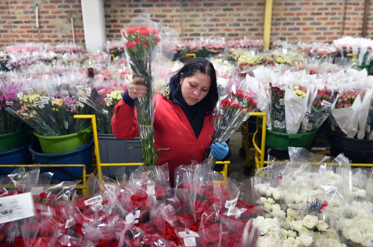 COLOMBIA-VALENTINE'S-DAY-FLOWERS