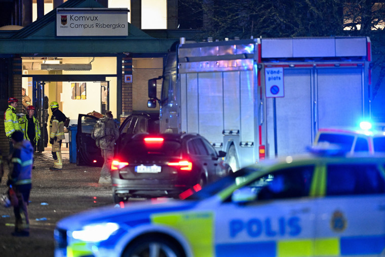 Sweden school shooting in Orebro