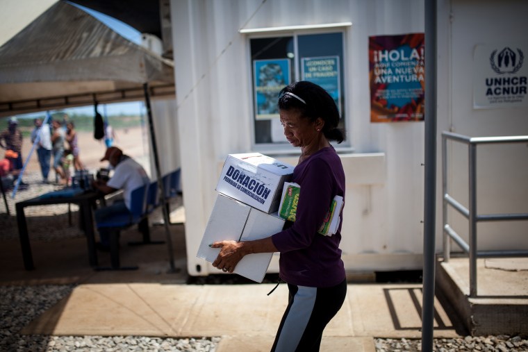 UNHCR camp in Maicao