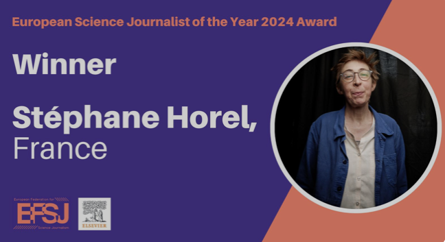 Stéphane Horel, European Science Journalist of the Year 2024