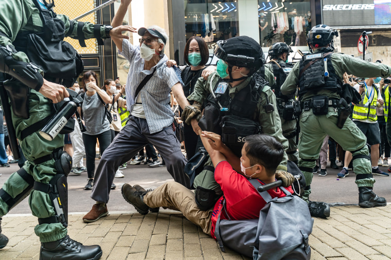 Hong Kong Protests Against China's Proposed Security Law