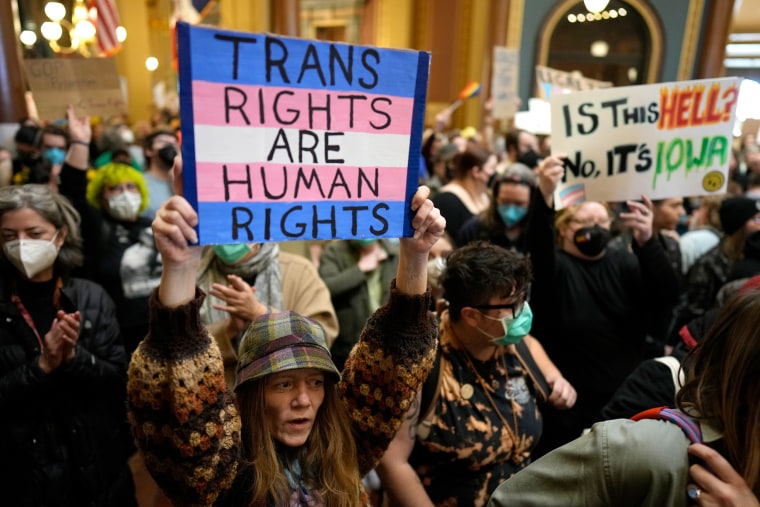 Transgender Civil Rights trans rights politics political protest iowa state capitol